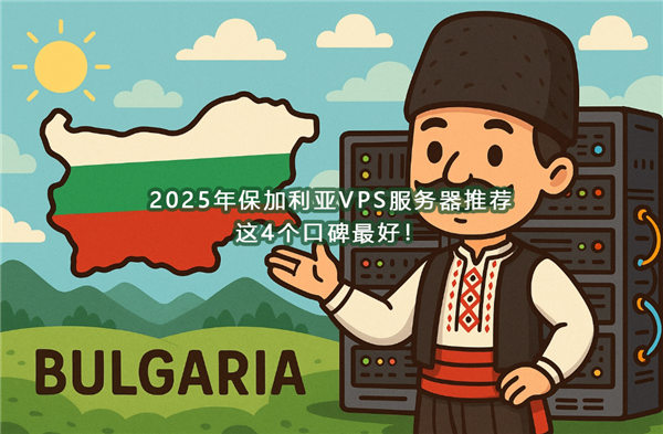 2025年保加利亚VPS服务器推荐，这4个口碑最好！
