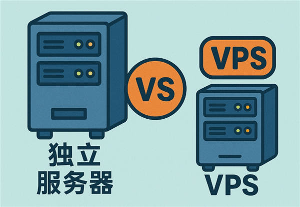 独立服务器和VPS区别是什么？看完你就清楚了