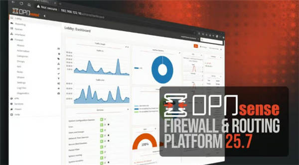 OPNsense 25.7带来改进GUI和新防火墙工具