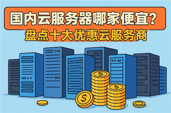 国内云服务器哪家便宜？盘点十大优惠云服务商