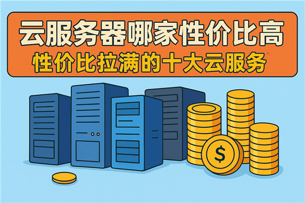 云服务器哪家性价比高？性价比拉满的十大云服务商
