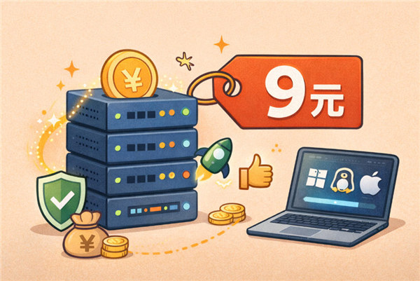 2026年哪里有9元一个月服务器？试试这几家！-国外VPS测评网