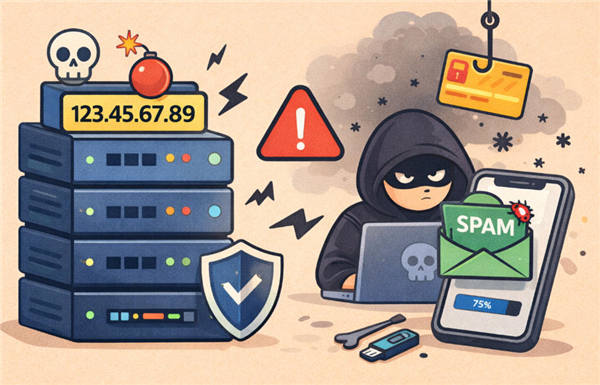 为什么你刚买的服务器，IP就不干净了？