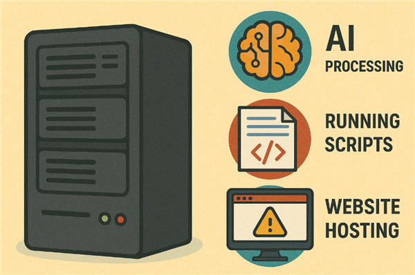 跑AI、挂脚本、建站…不同用途到底怎么选服务器？来看这张实用选型表