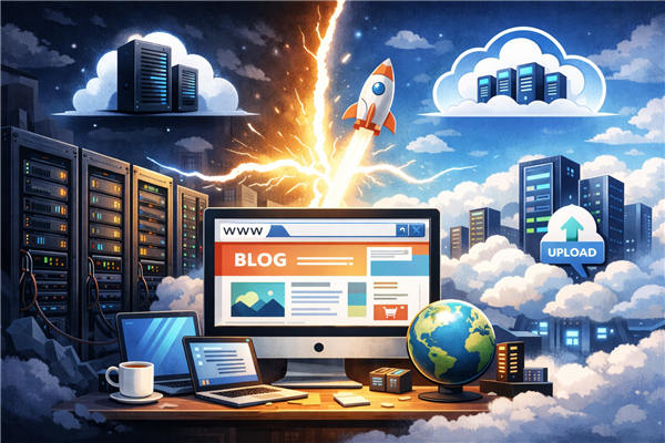 自建网站选择独立服务器还是云服务器？看完你也能做决定