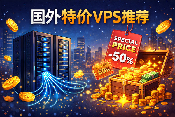 2026年国外特价VPS推荐，这几家价格真的很能打
