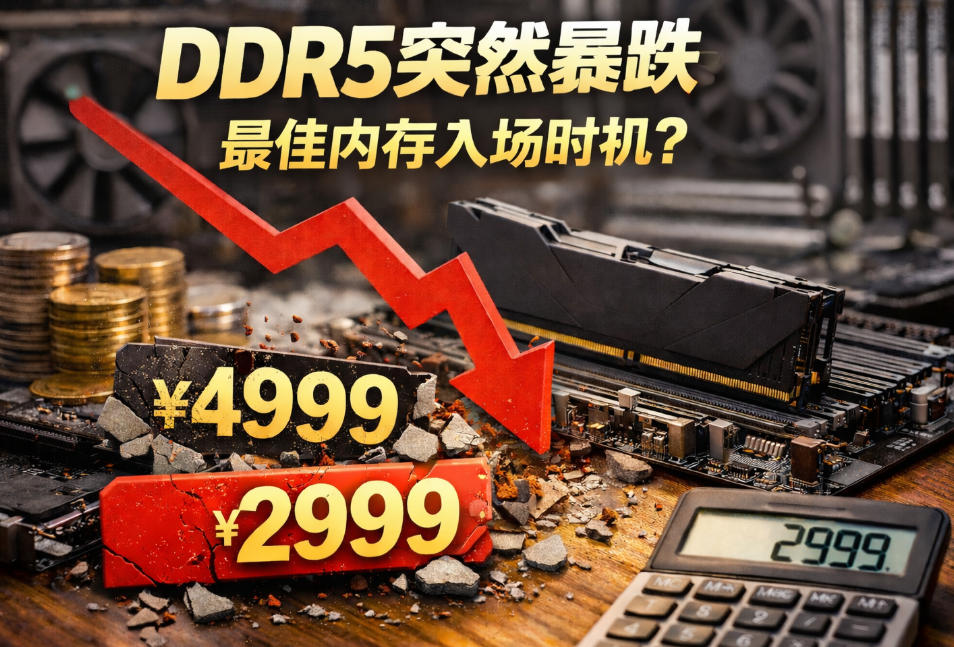 DDR5突然暴跌,现在到底是不是入手内存最佳时机?-国外VPS测评网