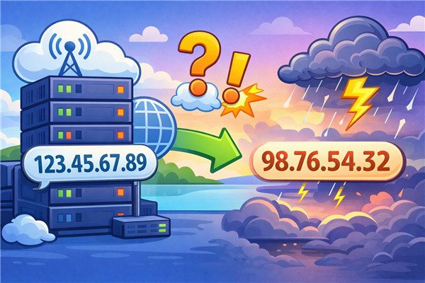 云服务器IP为什么会变？很多人用着用着就变了