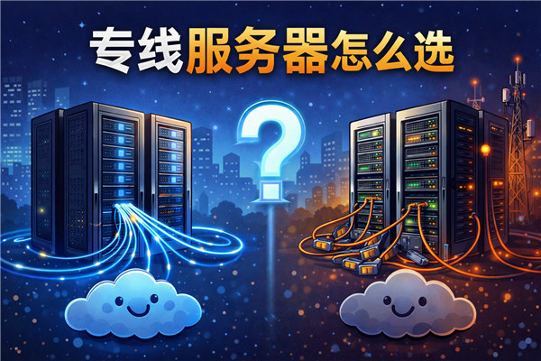 专线服务器怎么选？先看这几个参数，别买完才后悔