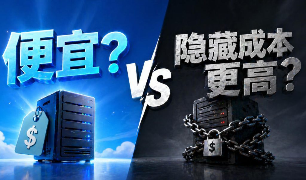 有的云服务器看起来很便宜，但隐藏成本其实更高-国外VPS测评网