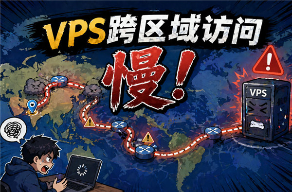 VPS跨区域访问为什么会慢？背后其实是路由问题-国外VPS测评网