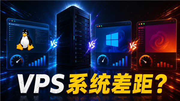 我测试了不同系统的VPS,性能差距居然能差这么多?