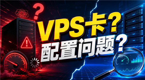 很多人觉得VPS卡是配置问题，其实大多数都判断错了