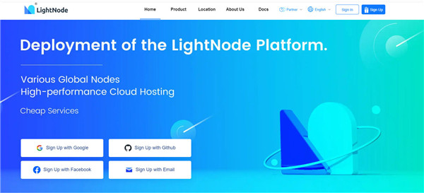 LightNode海外VPS：41+全球节点，按小时计费，50GB SSD硬盘，静态独享IP