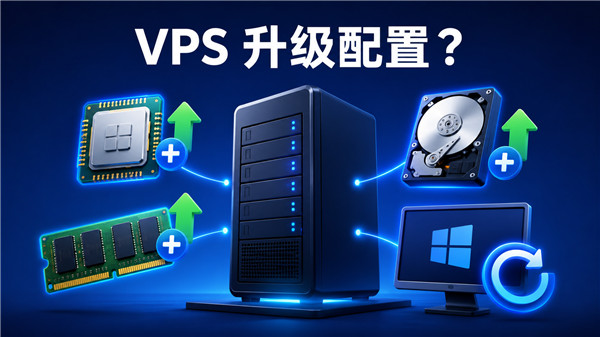 VPS可以升级CPU、内存和硬盘吗?升级后需要重装系统吗?