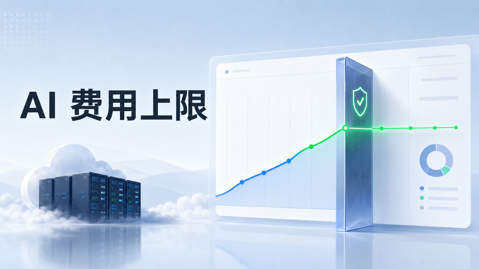 Google Cloud AI 服务费用异常预警与预算上限示意图