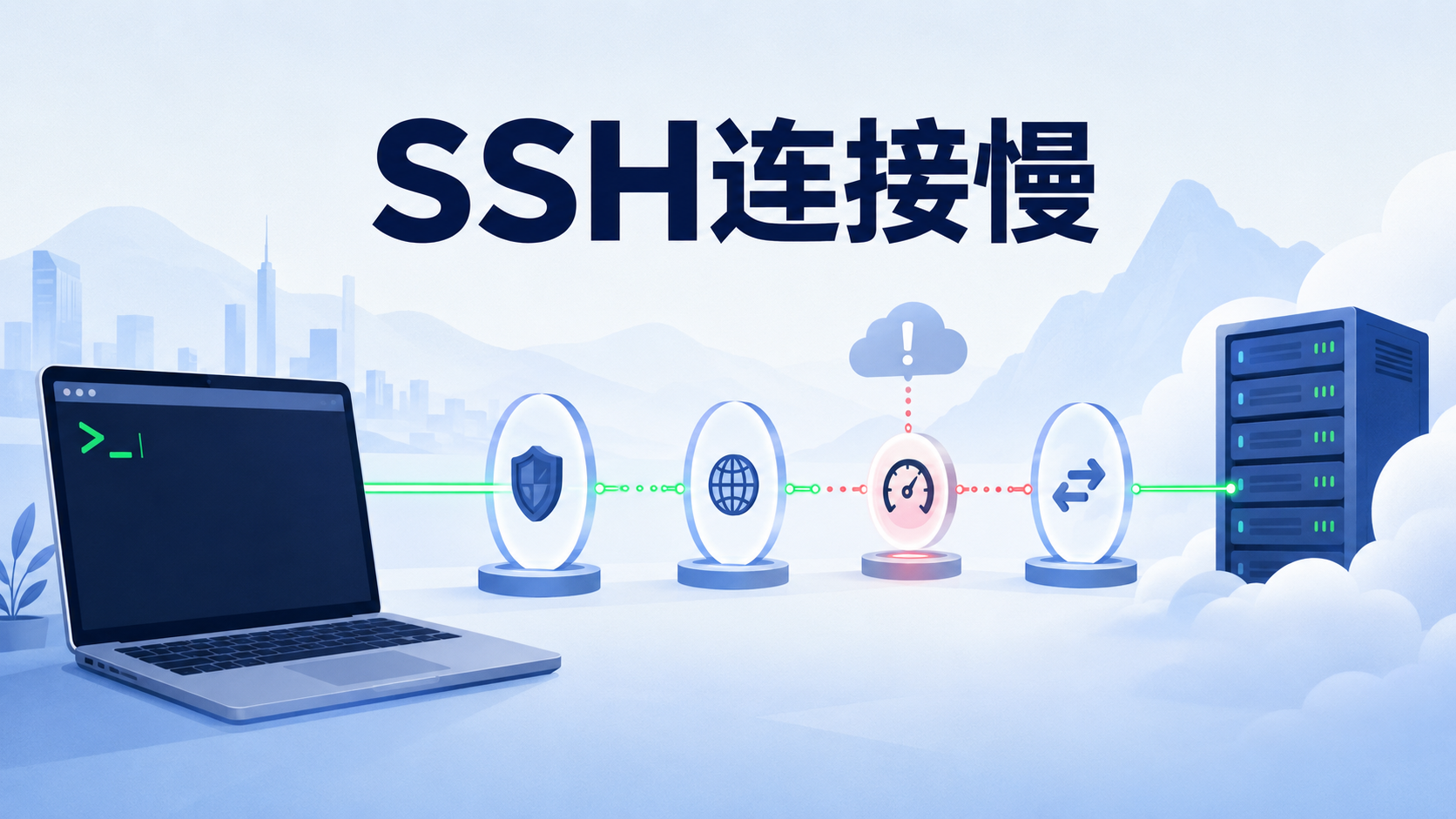 SSH连接慢