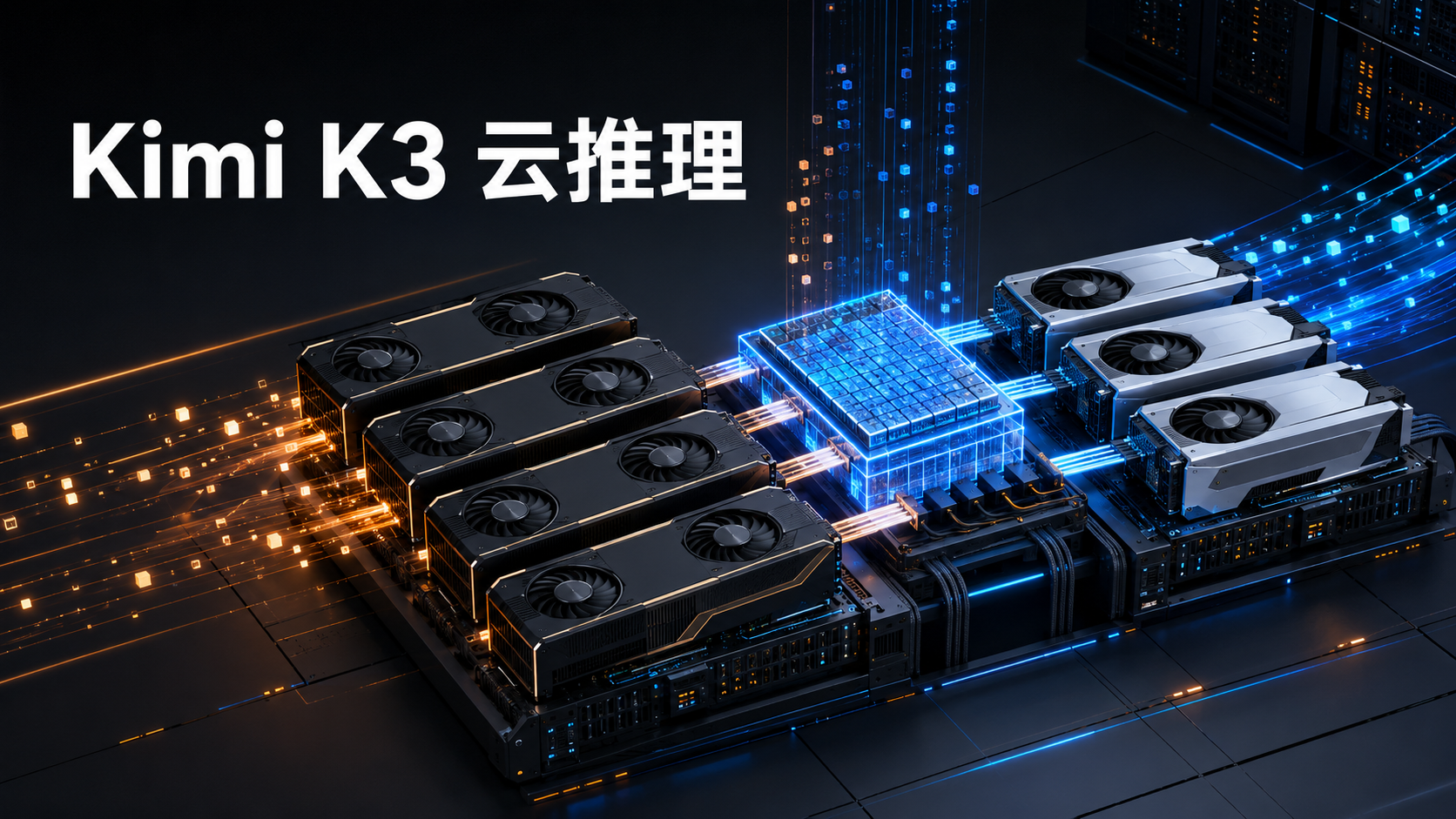 DigitalOcean使用八卡异构GPU服务器部署Kimi K3云推理示意图