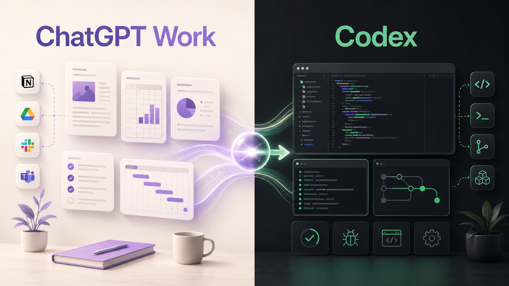 ChatGPT Work与Codex功能区别对比封面图
