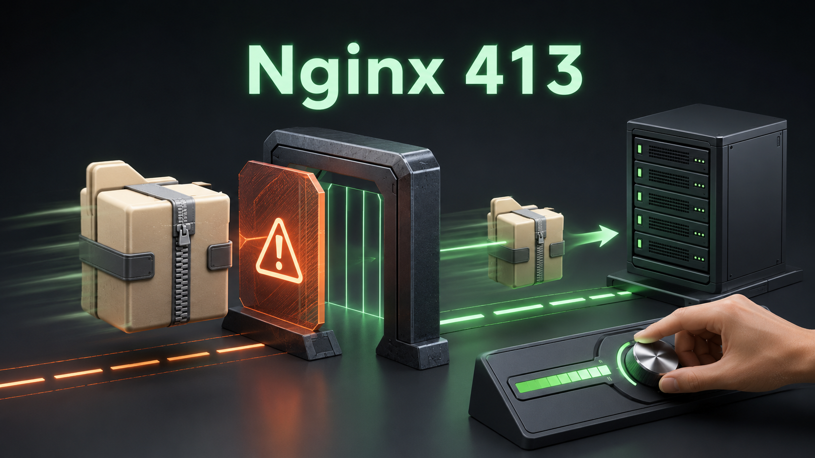 Nginx 413上传文件大小限制示意图