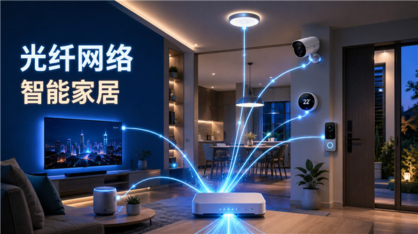 光纤网络如何提升智能家居体验