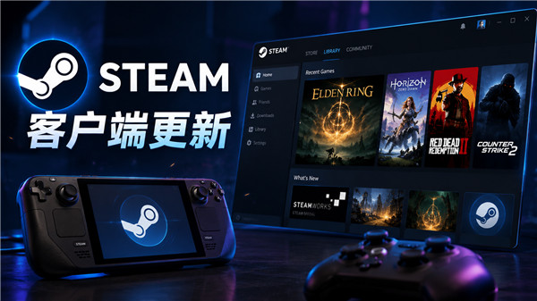 Steam 客户端稳定版更新发布:改进远程游玩、Steam Input 和游戏录制-国外VPS测评网