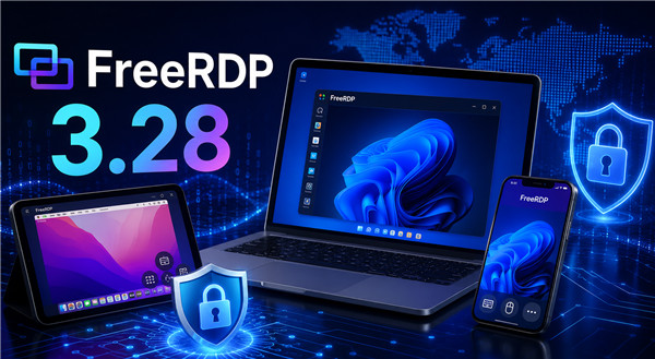 FreeRDP 3.28 发布:修复多项安全漏洞,iOS 客户端重新回归