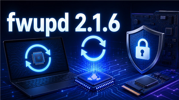 fwupd 2.1.6 发布:改进 Linux 固件更新流程,增强 UEFI 与设备安全处理