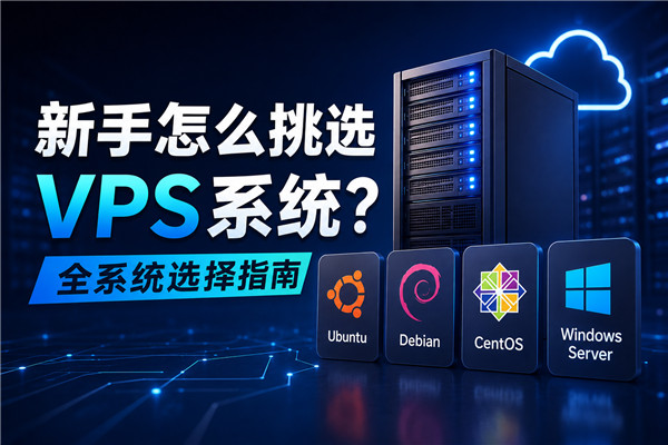 新手怎么挑选VPS系统?全系统选择指南