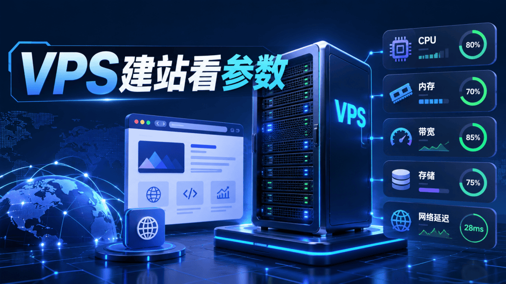 如何判断一台VPS是否适合建站?重点看哪些参数?