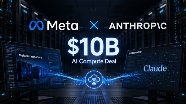 Meta 被曝与 Anthropic 洽谈 100 亿美元 AI 算力租赁交易
