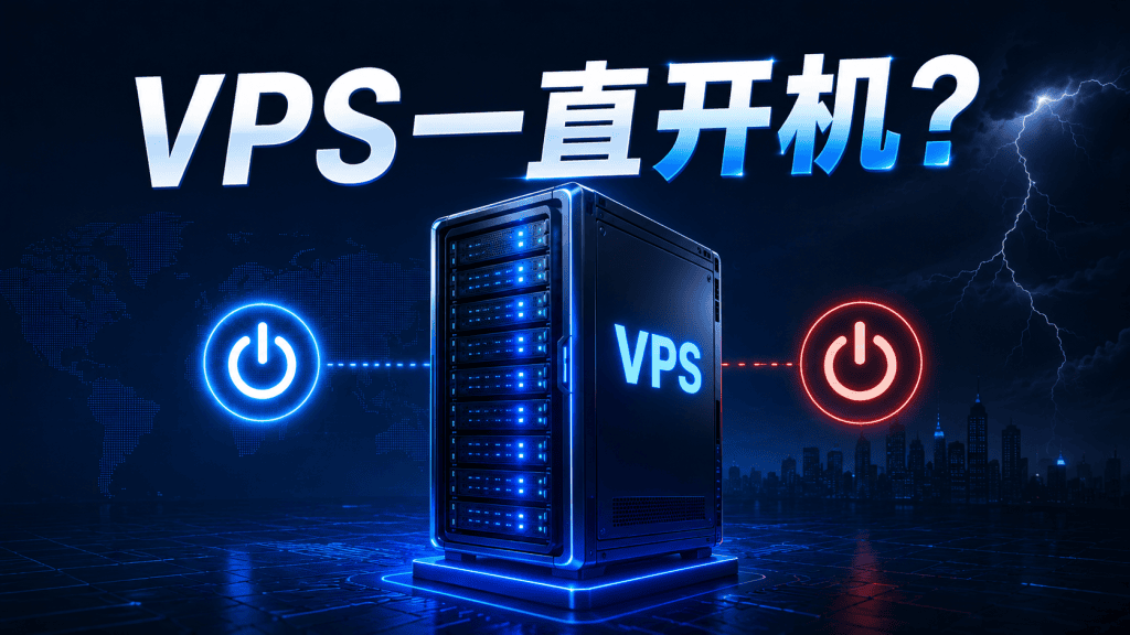 VPS需要一直开机吗?关机会不会影响使用?