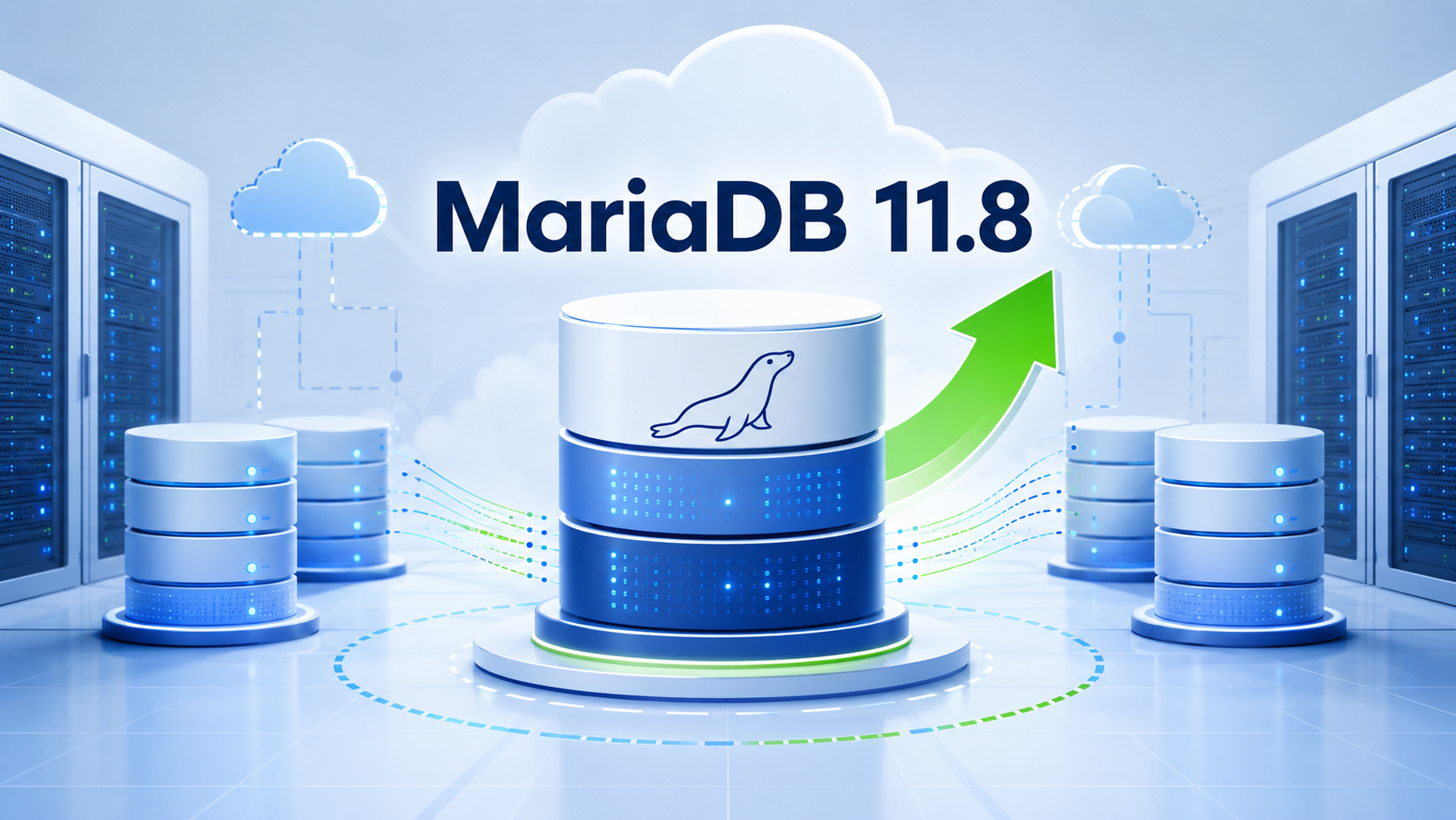 ScalaHosting 托管云 VPS 升级 MariaDB 11.8 数据库示意图