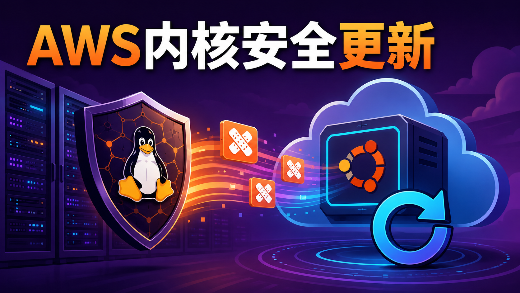 Ubuntu为AWS云服务器内核安装安全补丁并重启生效的示意图
