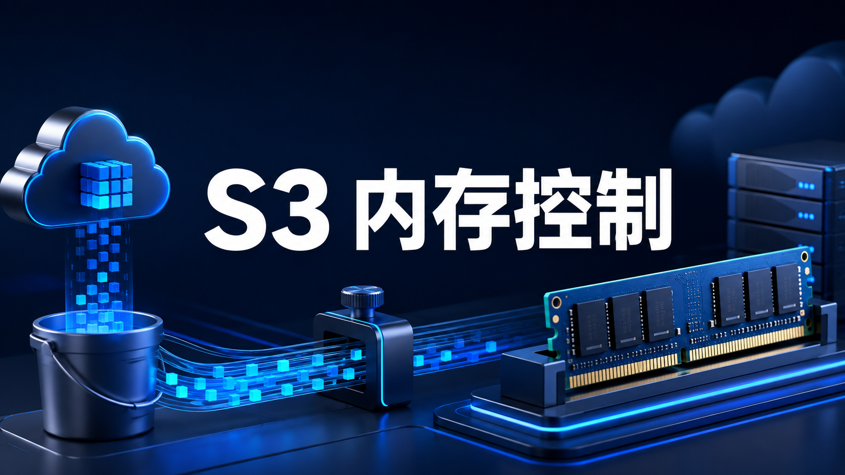 Mountpoint for Amazon S3限制服务器内存占用示意图