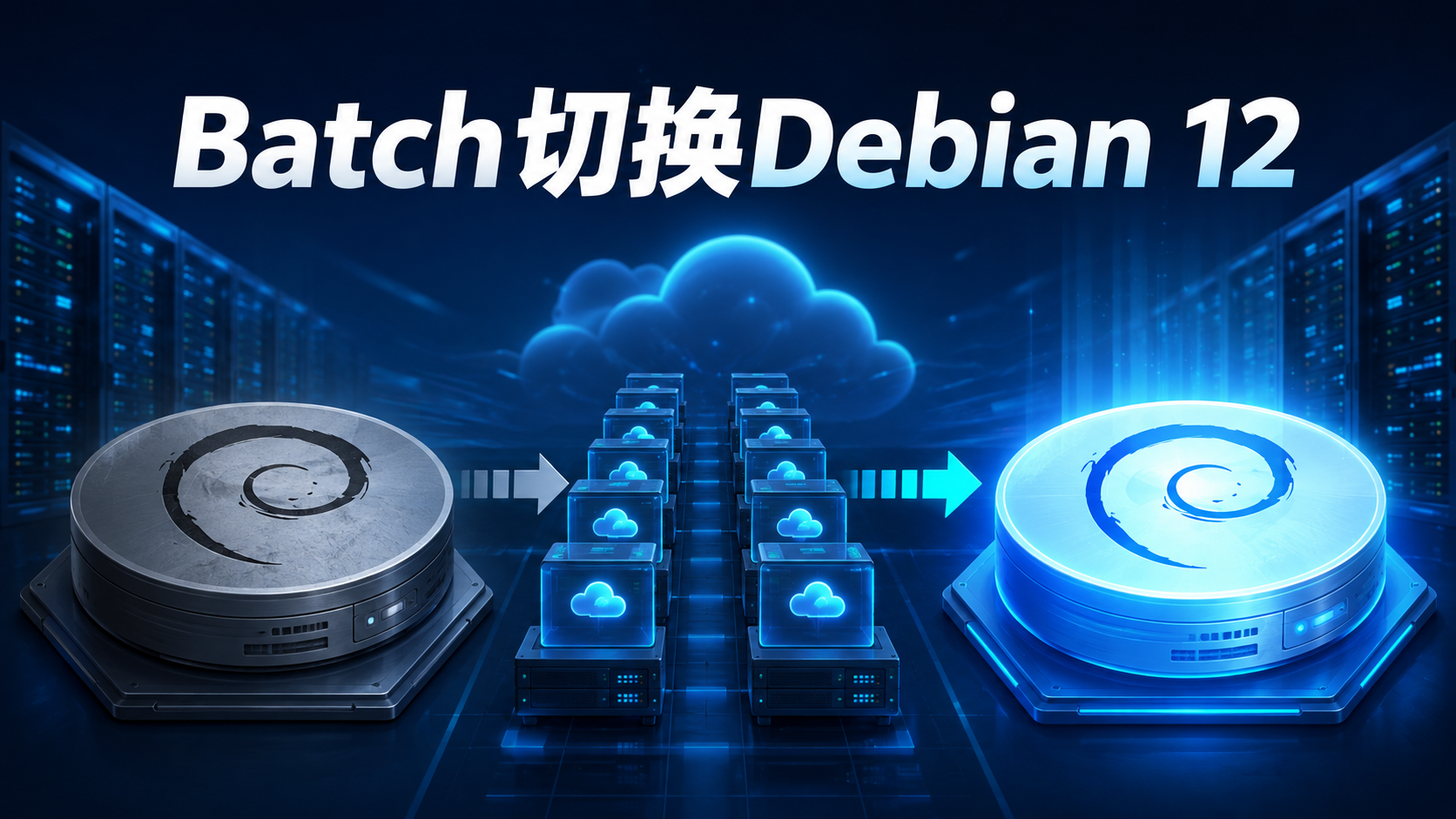 Google Cloud Batch作业镜像从Debian 11切换到Debian 12示意图