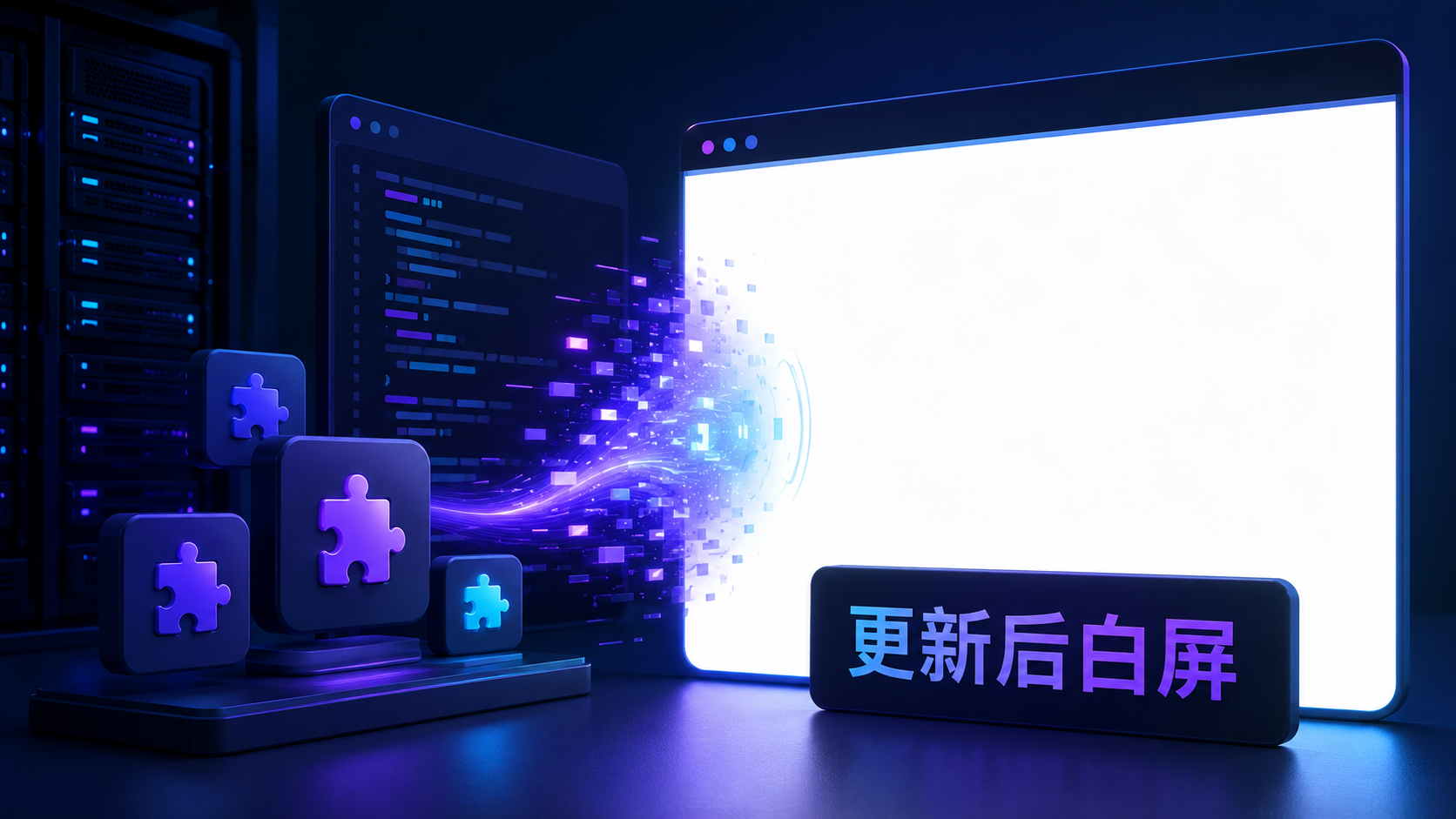 更新后白屏