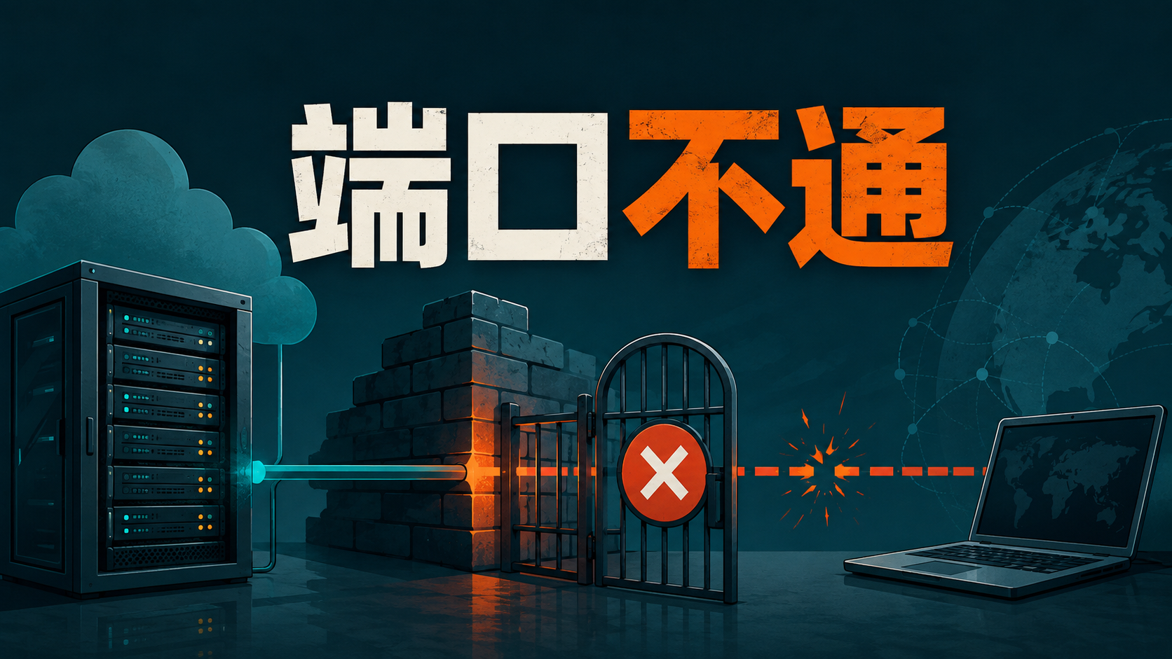 端口不通