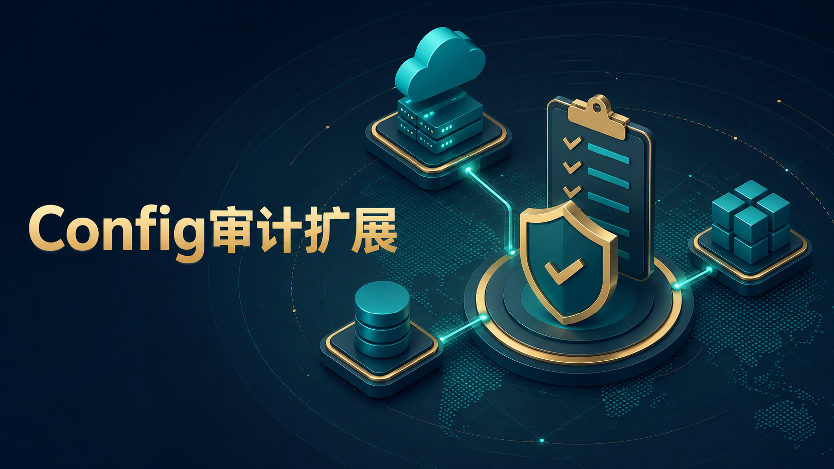 AWS Config新增Glue Trigger与SageMaker资源配置审计的示意图
