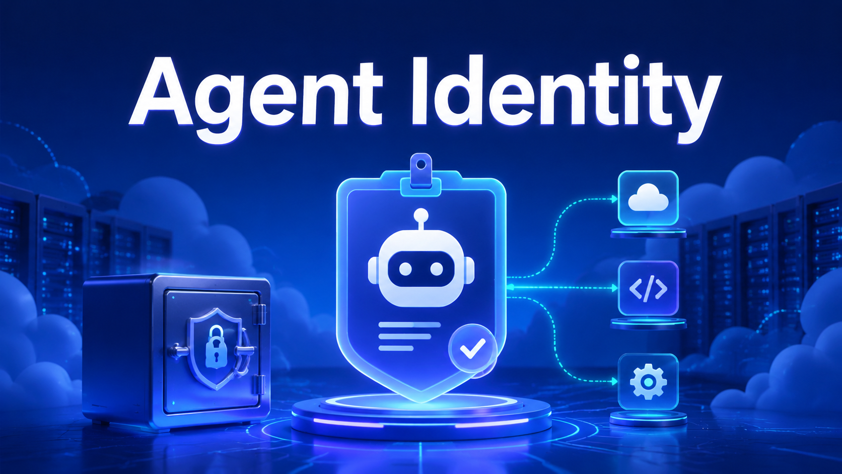 Google Cloud Agent Identity统一管理AI Agent身份与服务凭据示意图