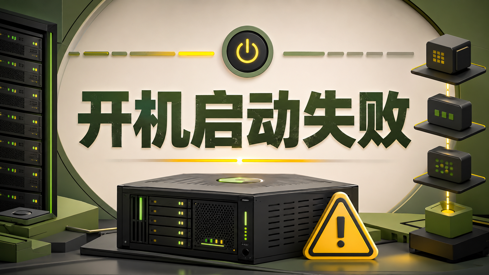 开机启动失败