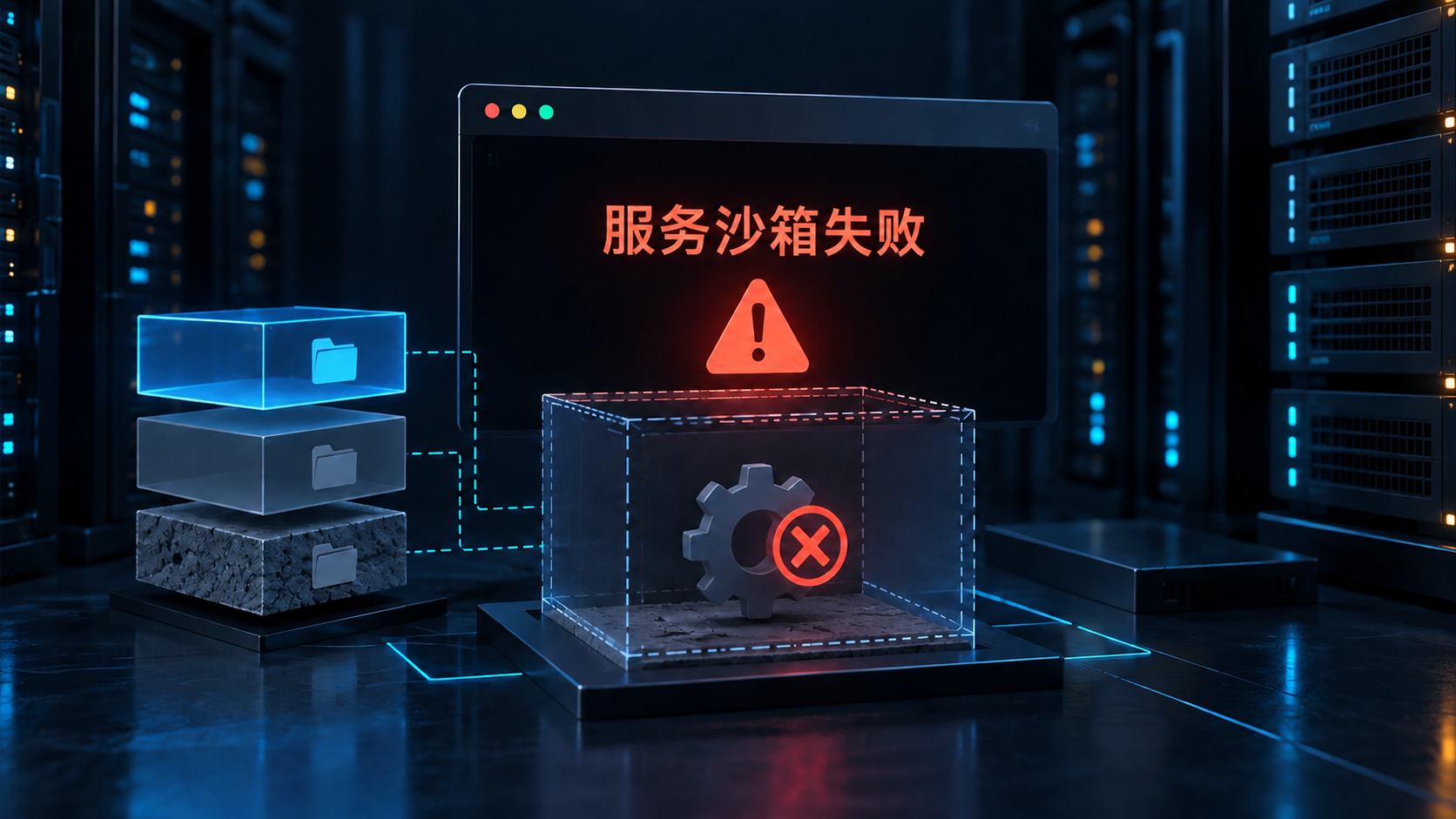 systemd在启动服务前配置文件系统沙箱和命名空间失败的示意图