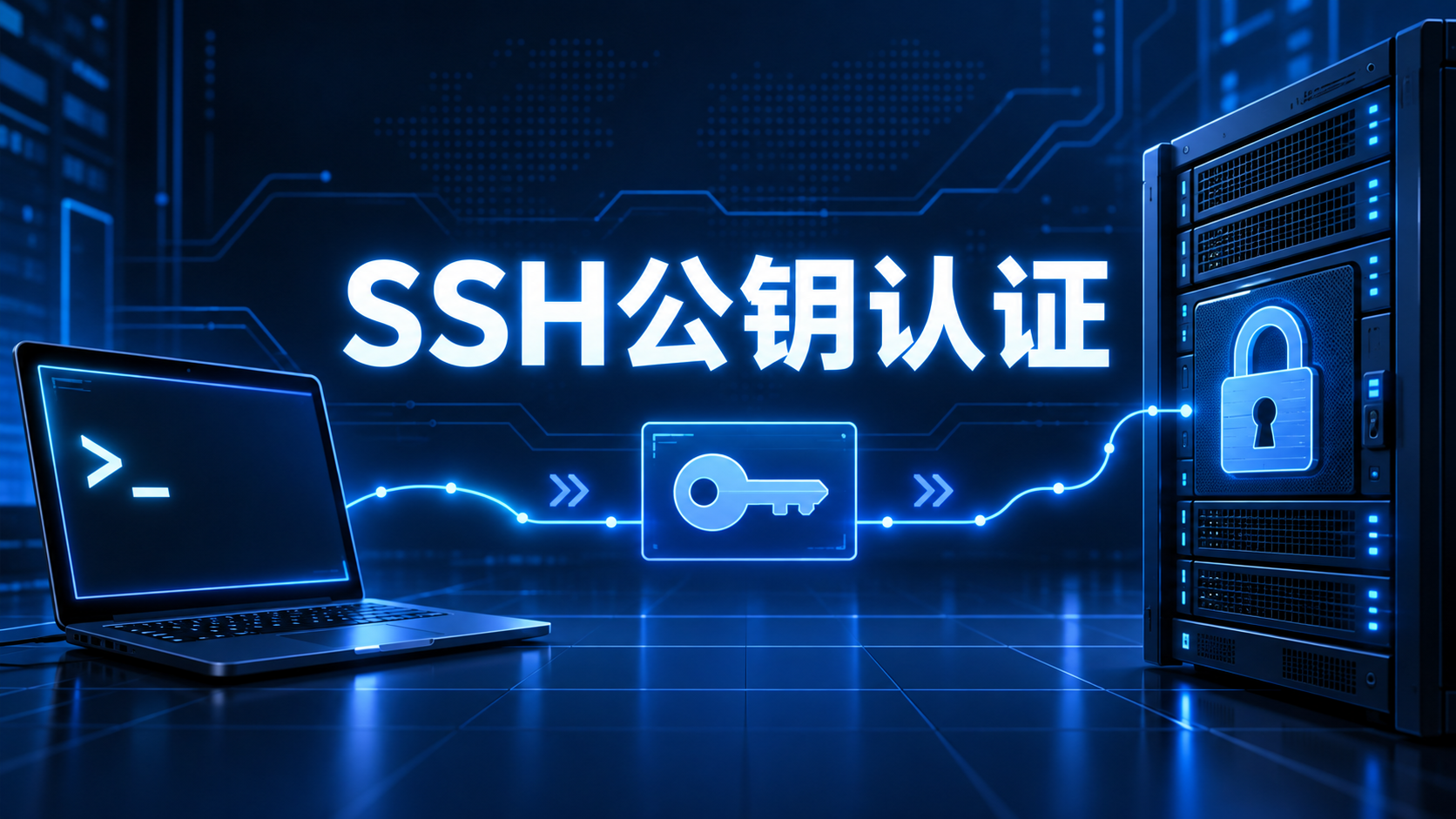 SSH客户端使用公钥认证连接服务器但密钥校验未通过的示意图