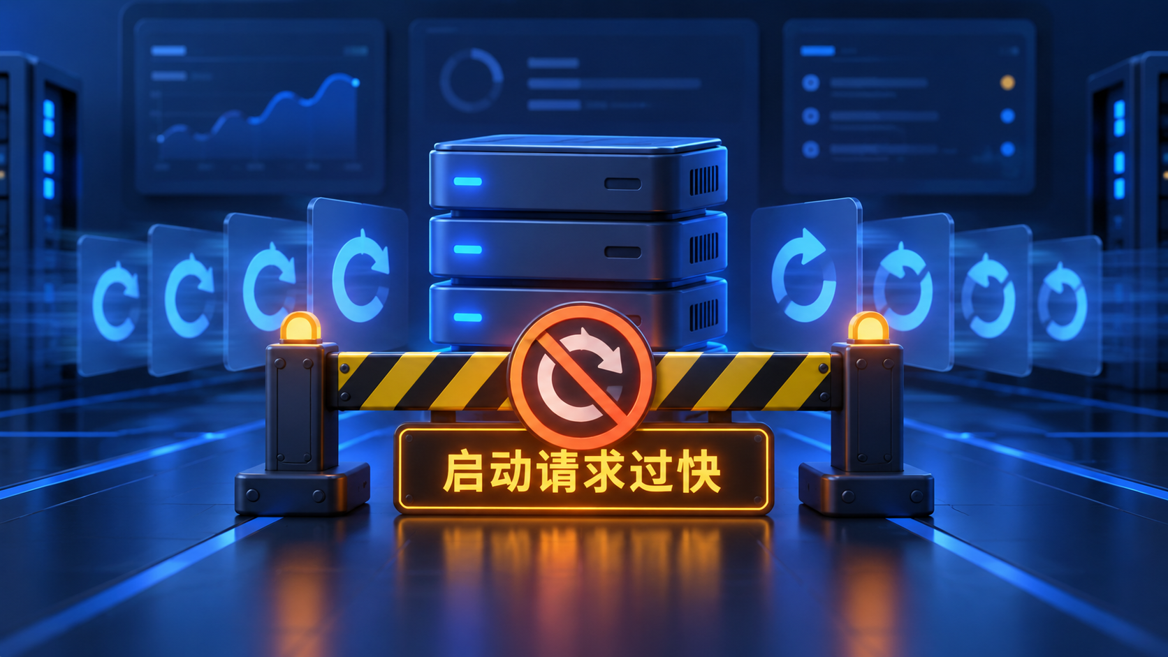 启动请求过快