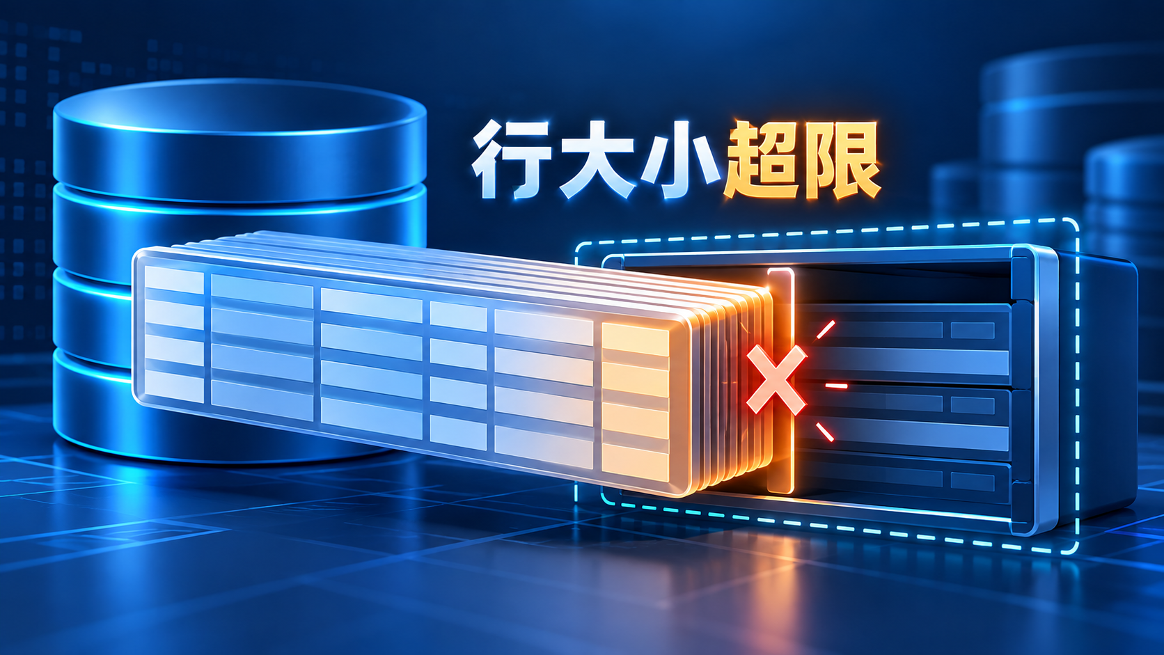 行大小超限