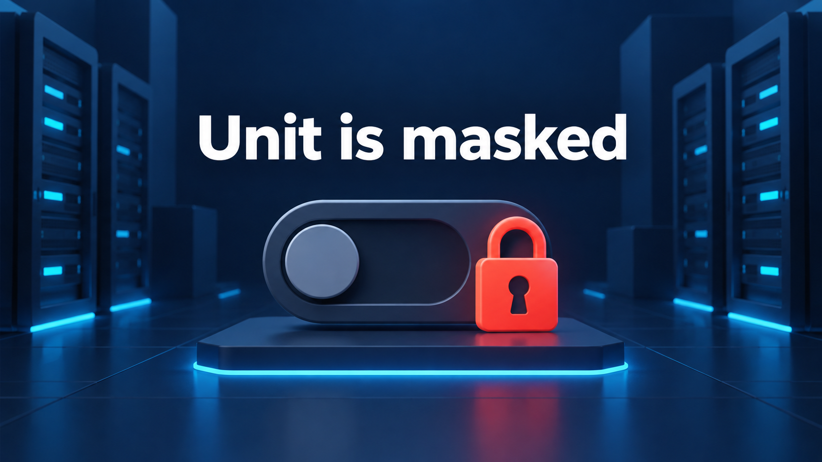 systemd服务因单元被mask屏蔽而拒绝启动的示意图