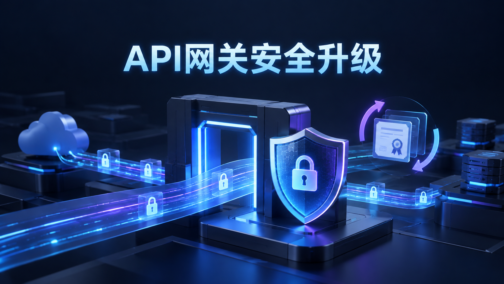 API网关启用TLS 1.3并轮换根证书的安全升级示意图
