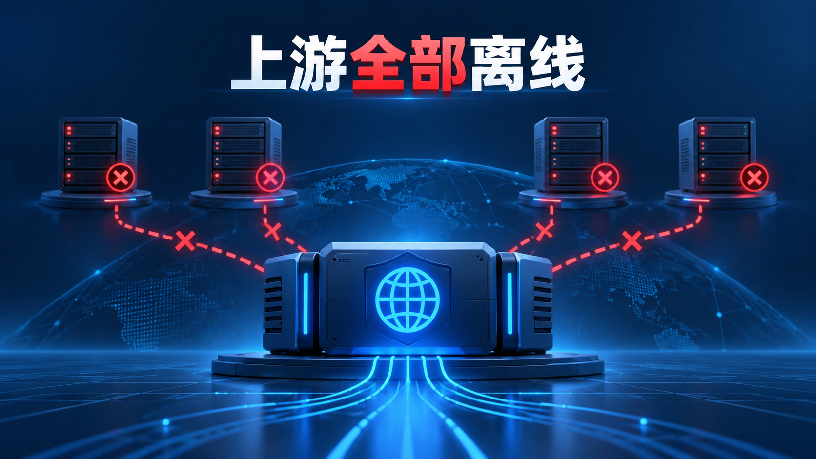 上游全部离线