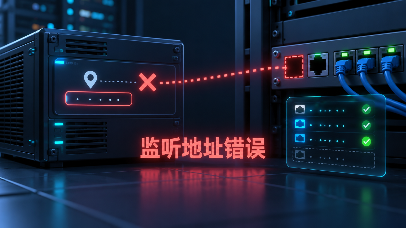 Nginx尝试监听未配置在本机网络接口上的IP地址示意图