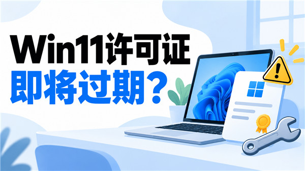 Win11提示许可证即将过期怎么办?手把手教你解决